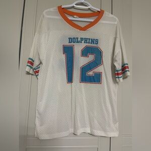 Vintage Miami Dolphins Mesh Jersey by Torres # 12 Bob Griese